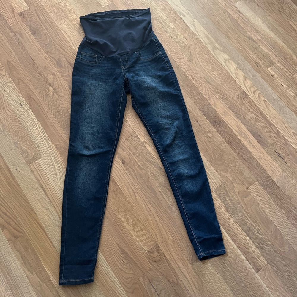 High band maternity jeans size small